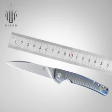 Складной нож Kizer тонкий карманный нож Splinter Разработанный Tomcat ножи высокого качества инструмент для кемпинга