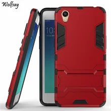 For OPPO A37 Case Slim Robot Armor Kickstand Shockproof Rubber Hard Back Case For OPPO A37M Phone Cover For Oppo a37 5.0 inch goowiiz красный черный oppo a37