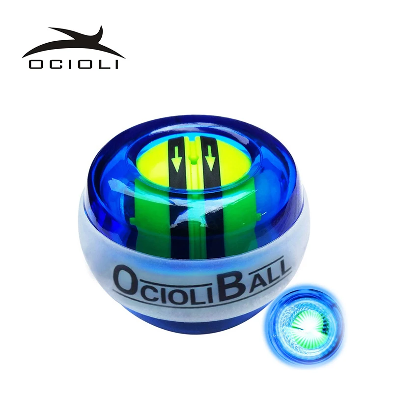 Полностью автоматический Gyro Power Ball светодиодный мигающий тренажер для запястья