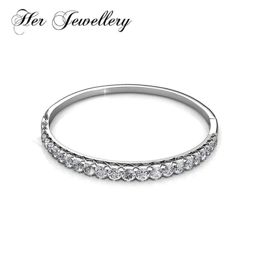 

Her Jewellery Rome style bracelet luxury Bracelet jewelry for wedding Made with crystals from Swarovski HB0165