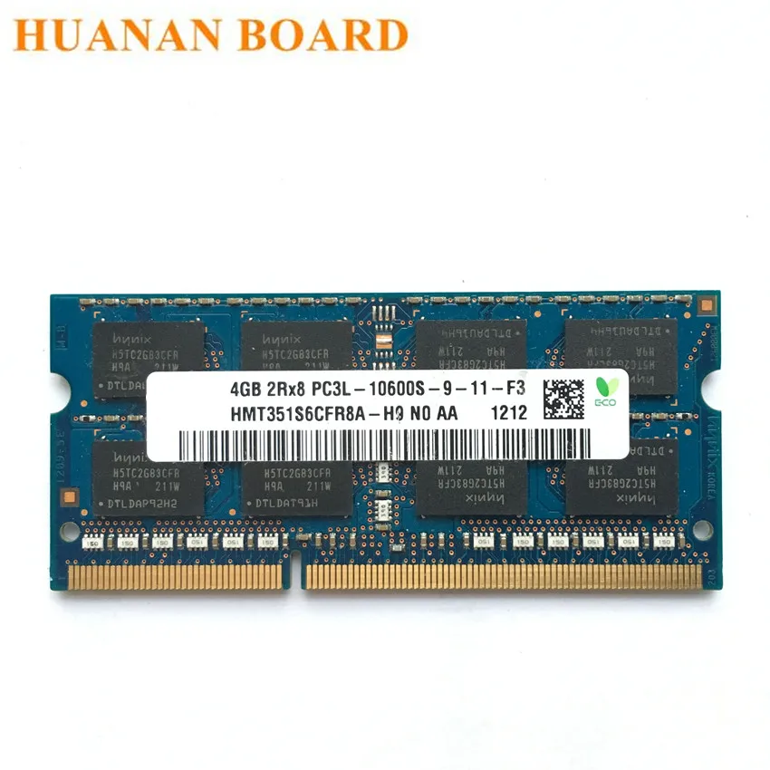 SK hynix чипсет 4 Гб 2Rx8 PC3 10600S DDR3 4G 1333 МГц ноутбук память модуль SODIMM ram