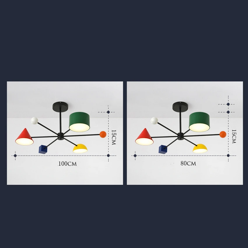 Скандинавское Дерево Led подвесной светильник ing личность Ресторан Бар Кафе