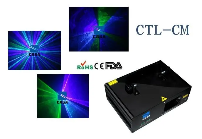 

stage lighting 140mW mixed color Party Laser Light Show DMX DJ Disco Laser Light(CTL-CM)