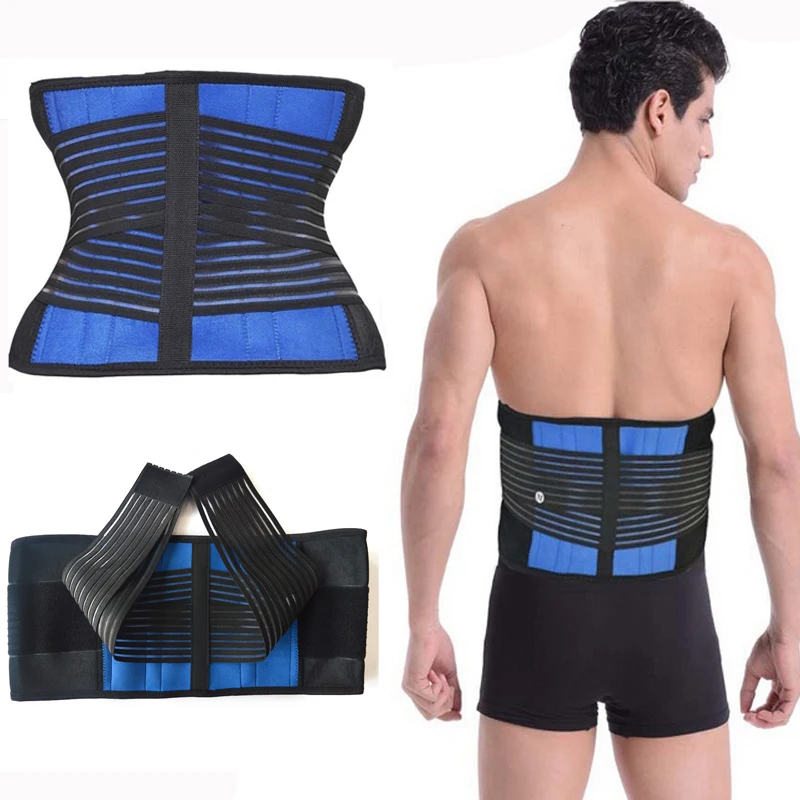 Plus Size Waist Traning Support Belt Fitness Waist Back Ease Pain