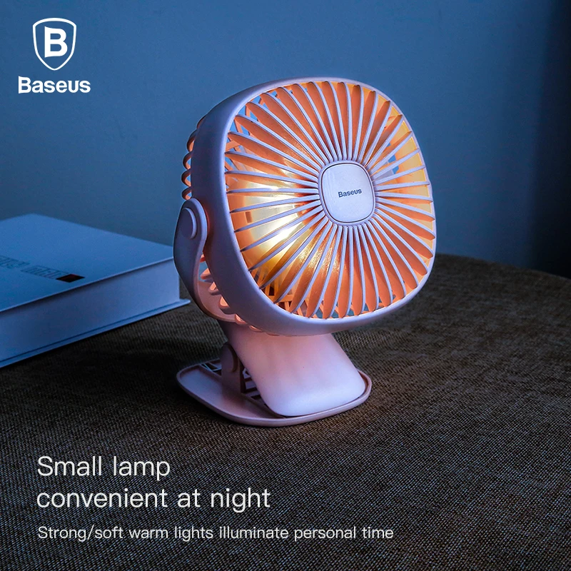 

Mini USB Rechargeable Air Cooling Fan Clip Desk Fan Dual Use Home Student Dormitory Bedside Portable Desktop Office Fan