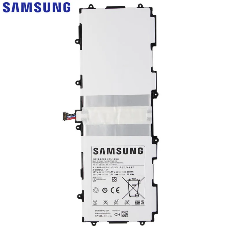 Samsung SP3676B1A Аккумулятор для планшета 7000 мАч для samsung Galaxy Tab Note 10,1 N8000 N8010 N8020 P7510 P7500+ Бесплатные инструменты