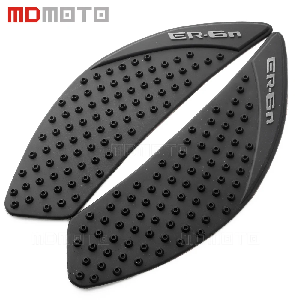 

For Kawasaki ER6N ER 6N 2006-2015 Motorcycle Tank Traction Pad Side Gas Knee Grip Protector Anti slip sticker water tank cover
