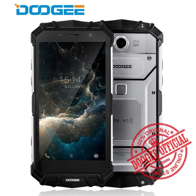 DOOGEE S60 IP68 Waterpoof Dustproof Mobile phone 5580mAh 6GB+64GB 5.2 ...