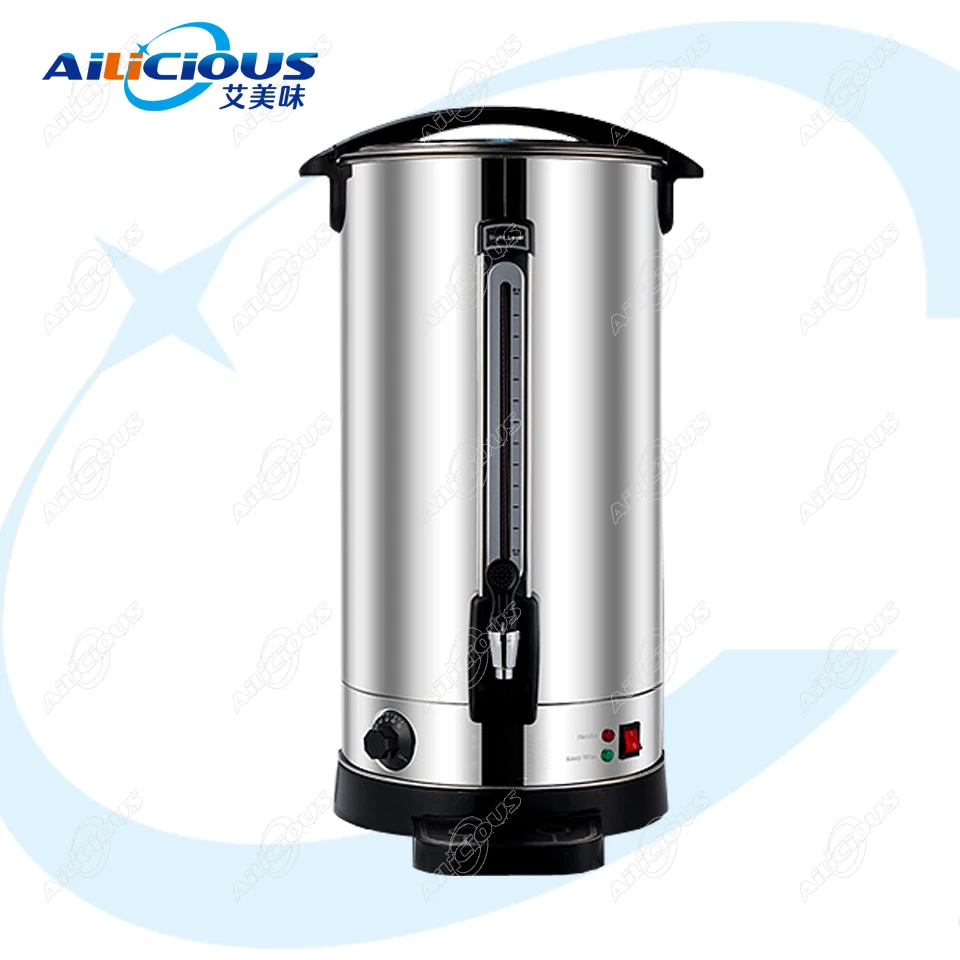 

HL25C Electric Water Boiling Machine Stainless Steel Water Boiler Milk Warmer Boiler Bar Equipment 6L/8L/10L/12L/16L/20L/30L/48L