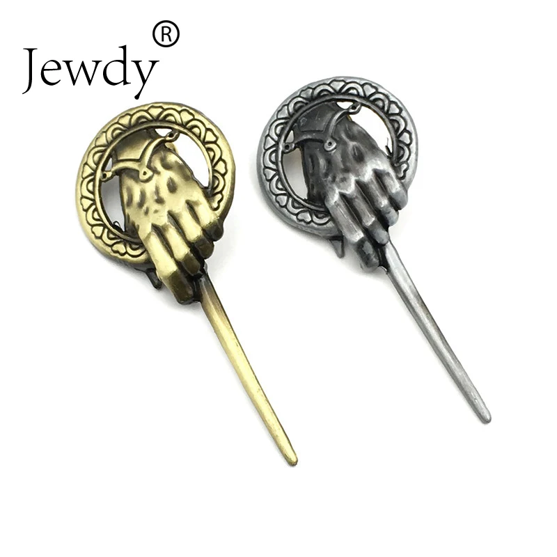 

Anime Icons Game of Thrones Brooch Hand of the King Brooches Lapel Inspired Authentic Badges Brooch Pins Wedding Movies Jewelry