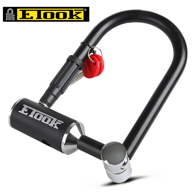 ETOOK Steel Bicycle U Lock Anti Theft Solid Electronic Bicycle Lock