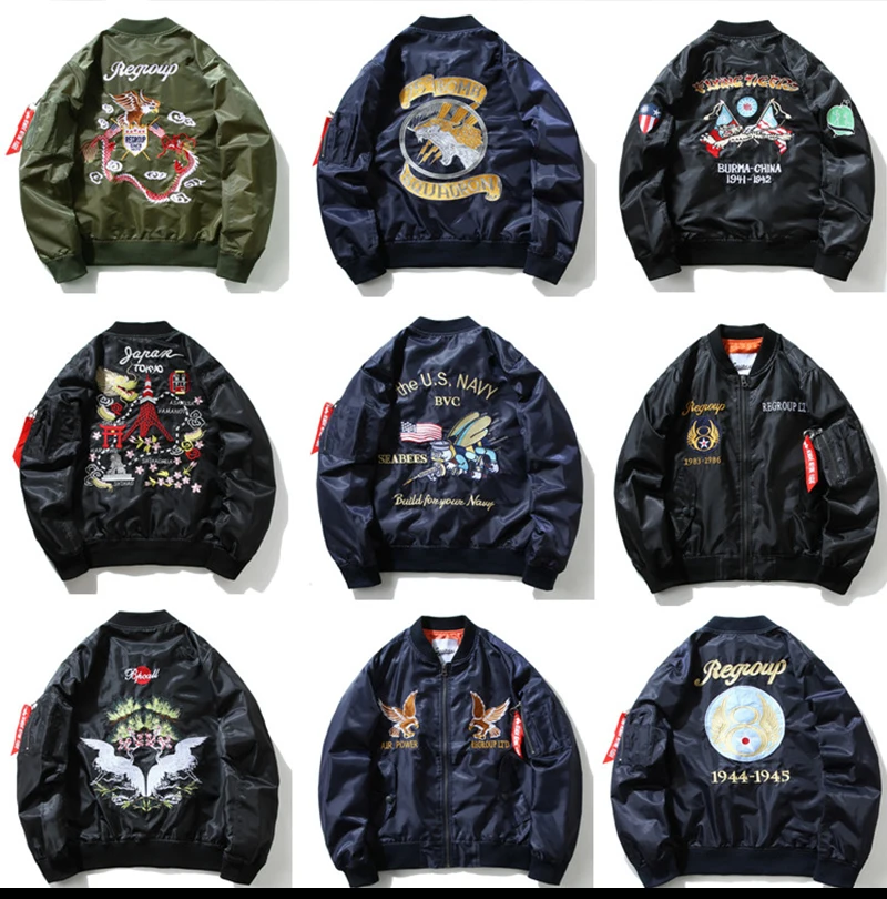 Mens Bomber Jackets MA 1 (13)