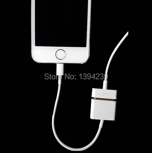 8 Pin male To 30 female Connector Adapter Converter Cable For Apple iPhone 7 6 Plus 5 SE IPAD 30pin to 8pin cable 200pcs/lot | Мобильные