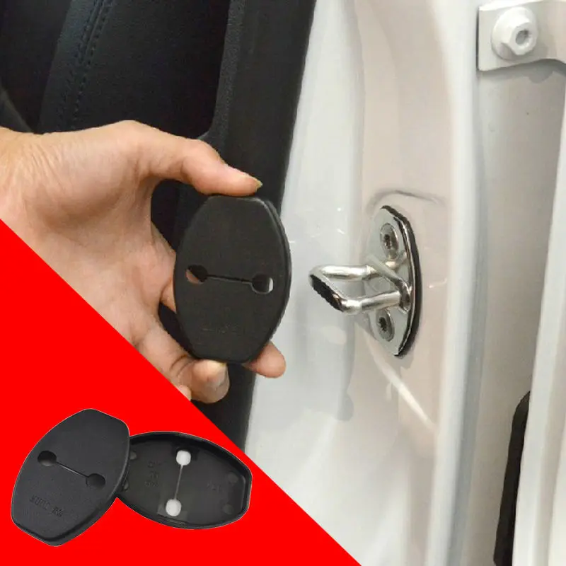 Car Door Lock Protector Cover For VW Passat B6 B7 CC GOLF Jetta MK5 MK6