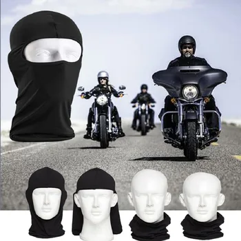 

New Motorcycle Face Mask Cycling Ski Neck Protecting Outdoor Balaclava Full Face Mask Ultra Thin Breathable Windproof