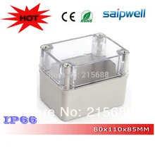 Most popular PVC Outdoor Waterproof Junction Box Clear Cover IP66