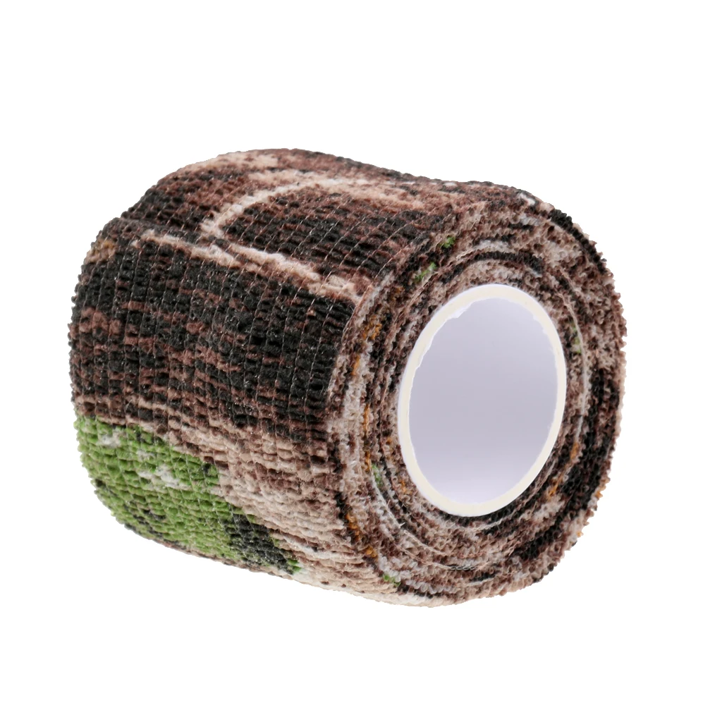5cm x 2.2 Meters Self-adhesive Camouflage Tape Camo Stealth Tape for Outdoor Hunting Camping Accessories