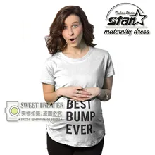 T-shirts for Pregnant Women Cotton O-Neck Short Sleeve Funny Maternity Shirts Tops Nursing Top Clothes Mommy Wear