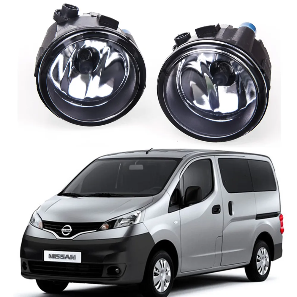 For NISSAN NV200 EVALIA Bus 2010-2015 Car styling Fog lights halogen lamps 1SET 26150-8990B car styling halogen fog lights fog lamps for nissan wingroad 2002 12v 1set