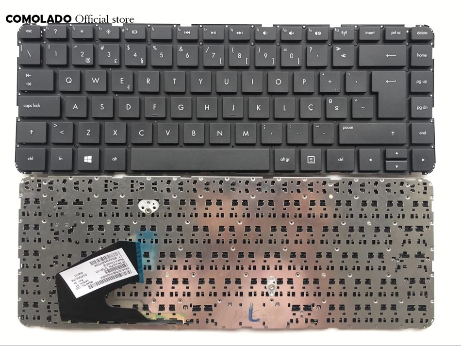 PO Portugal клавиатура для HP Pavilion 14 14-B SleekBook ультрабук TouchSmart 14-B000 14-B100 14-b050la b061la черная |