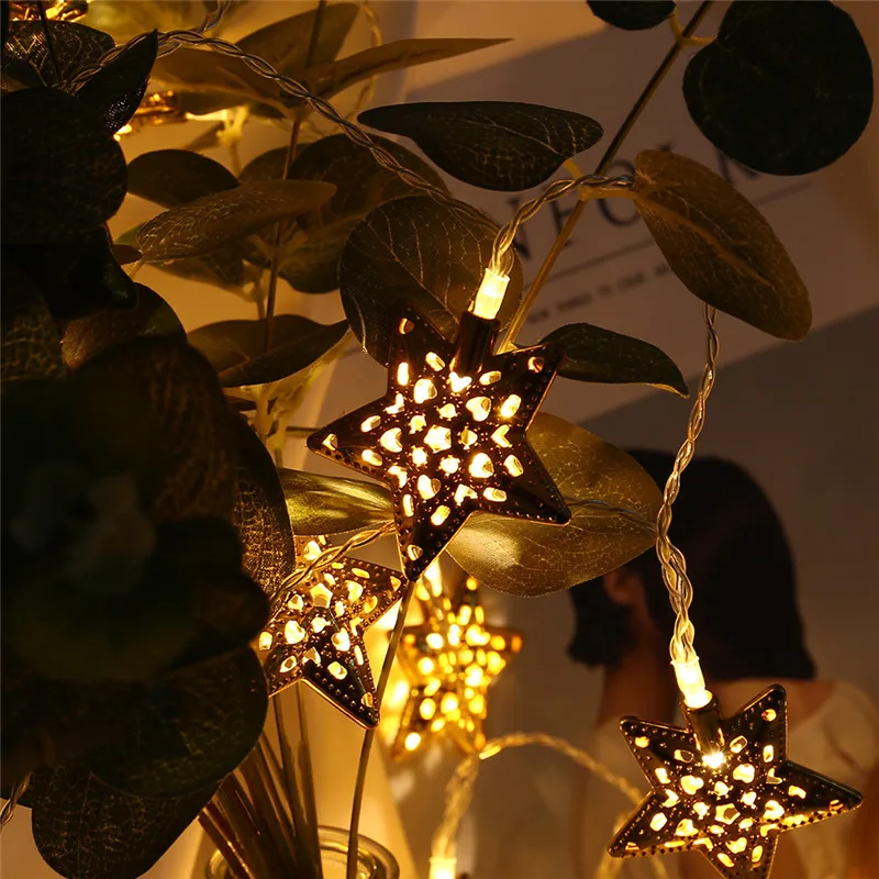 GOLDEN  STAR Wedding Party Decor Outdoor Indoor Lamp 3 M 20 LED string lights set led string lights fairy lights 40JA1010