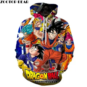 

Dragon Ball Raise Your Fist Hoody Mens Mens Pullover Sweatshirt Pullover Hoodie Streatwear Sweatshirt Fashion Men ZOOTOP BEAR