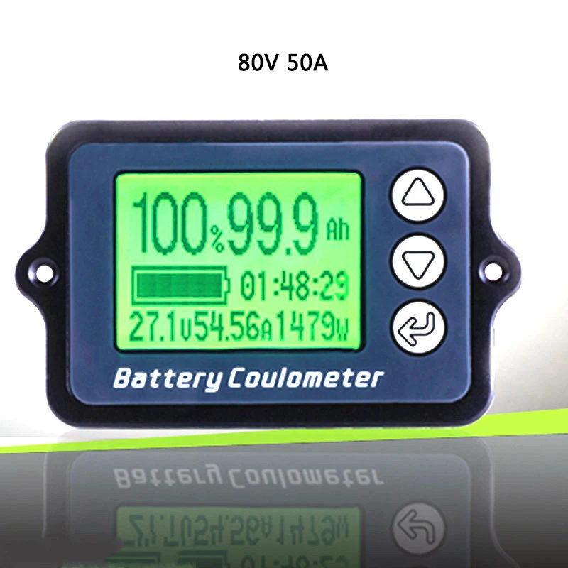 

DC8-80V 50A Battery Coulometer TK15 Professional Precision Battery Tester for LiFePo Coulomb Counter