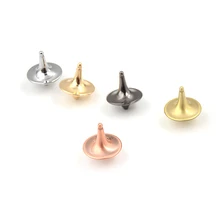 Серебряный волчок горячий фильм Тотем печати волчок металлический гироскоп большой точный