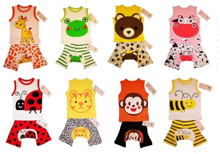 Free shipping 2015 summer baby clothing sets  infa...