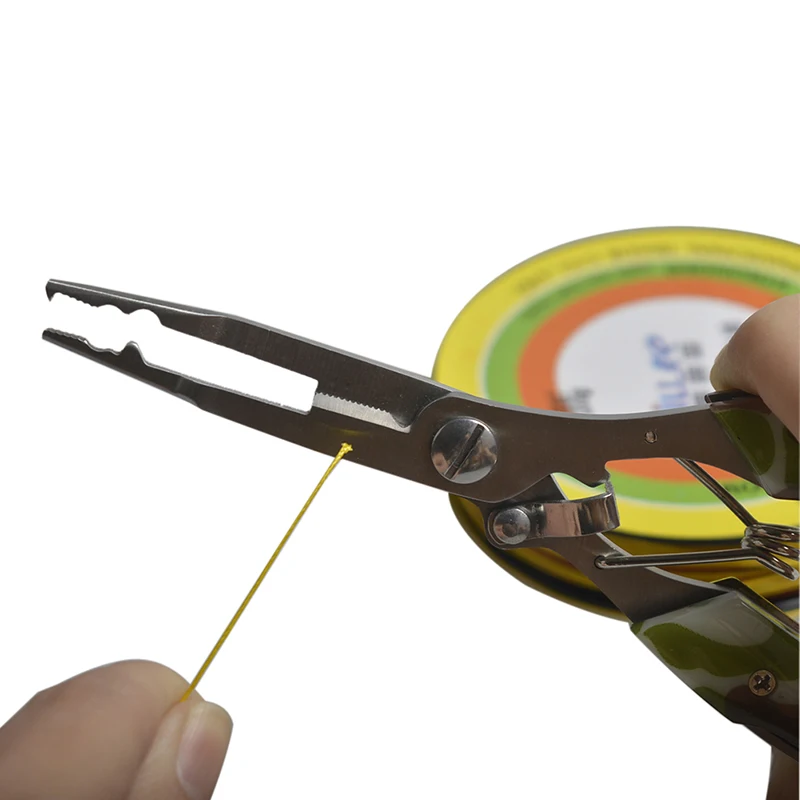 Fishing Pliers Fishing Split Ring Line Cutters Stainless Steel Fishing Tool
