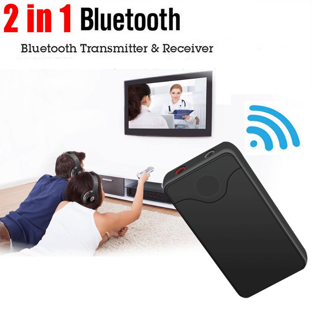 2 в 1 Bluetooth беспроводной аудио передатчик+ приемник 3,5 мм AUX музыкальный адаптер беспроводной адаптер