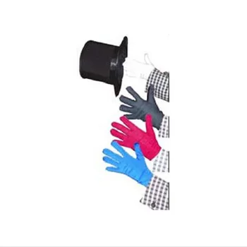 

Free shipping Color Changing Gloves multiple Quick Change with gloves stage magic tricks magic props
