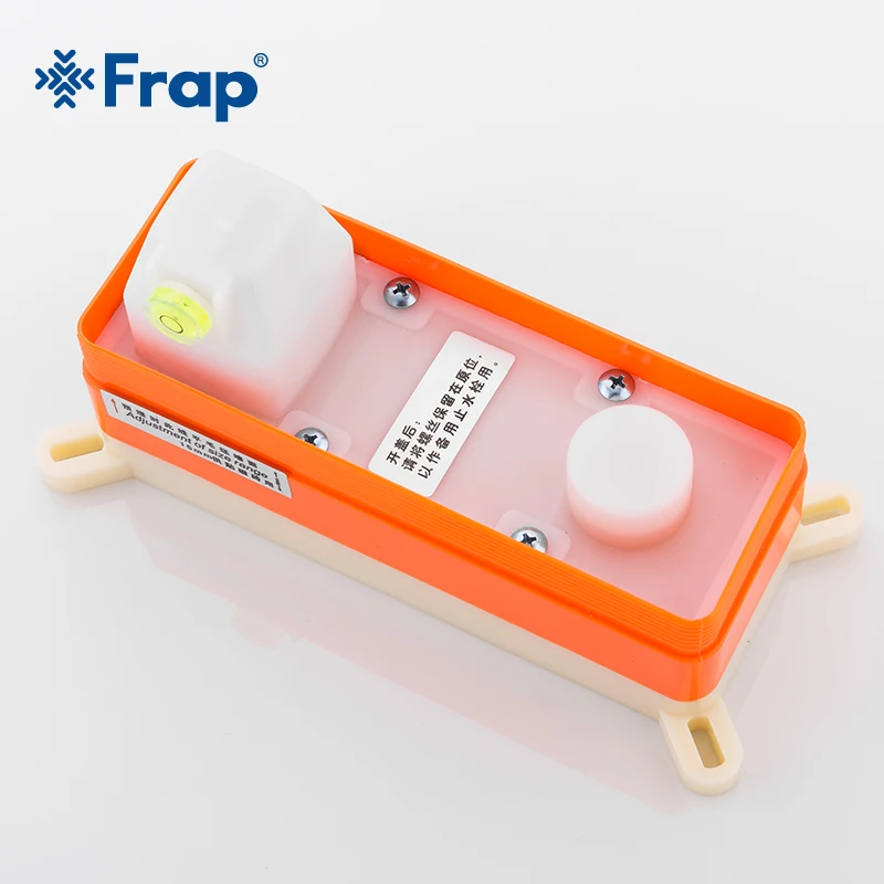 FRAP New products Bathroom Wall Mounted Basin Faucet Square Chrome Brass Mixer Sink Tap Single Handle Bathtub Faucets Y10051