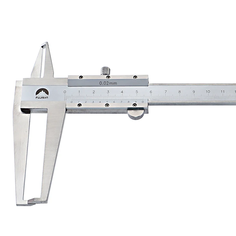 7-150/200/300 мм штангенциркуль 0,02 мм паз длинный коготь внутри Штангенциркули утепленные линейка инструменты для анализа и измерений с коробкой