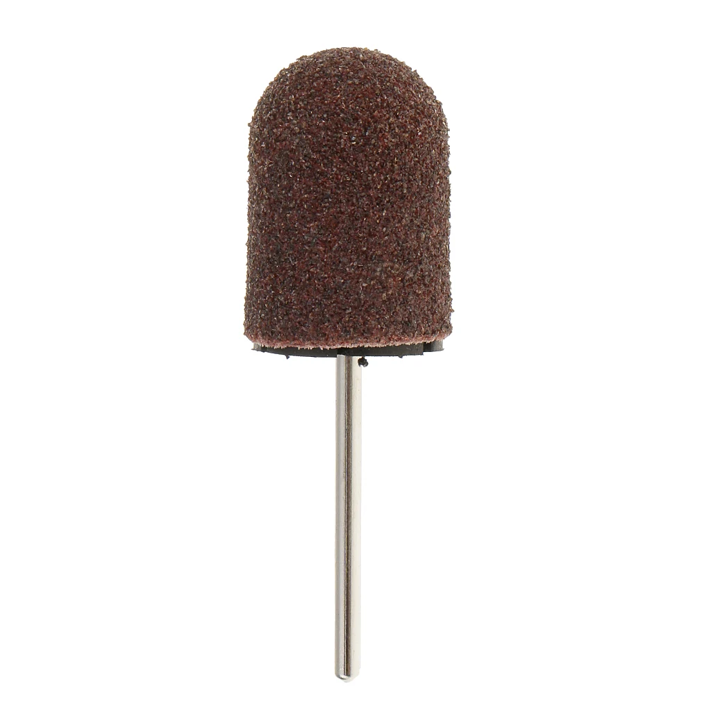 5PCS Professional Beauty Salon Pedicure Manicure Abrasive Sanding Caps for Callus Removal Nail Filing with Holder Stand Hot Sale