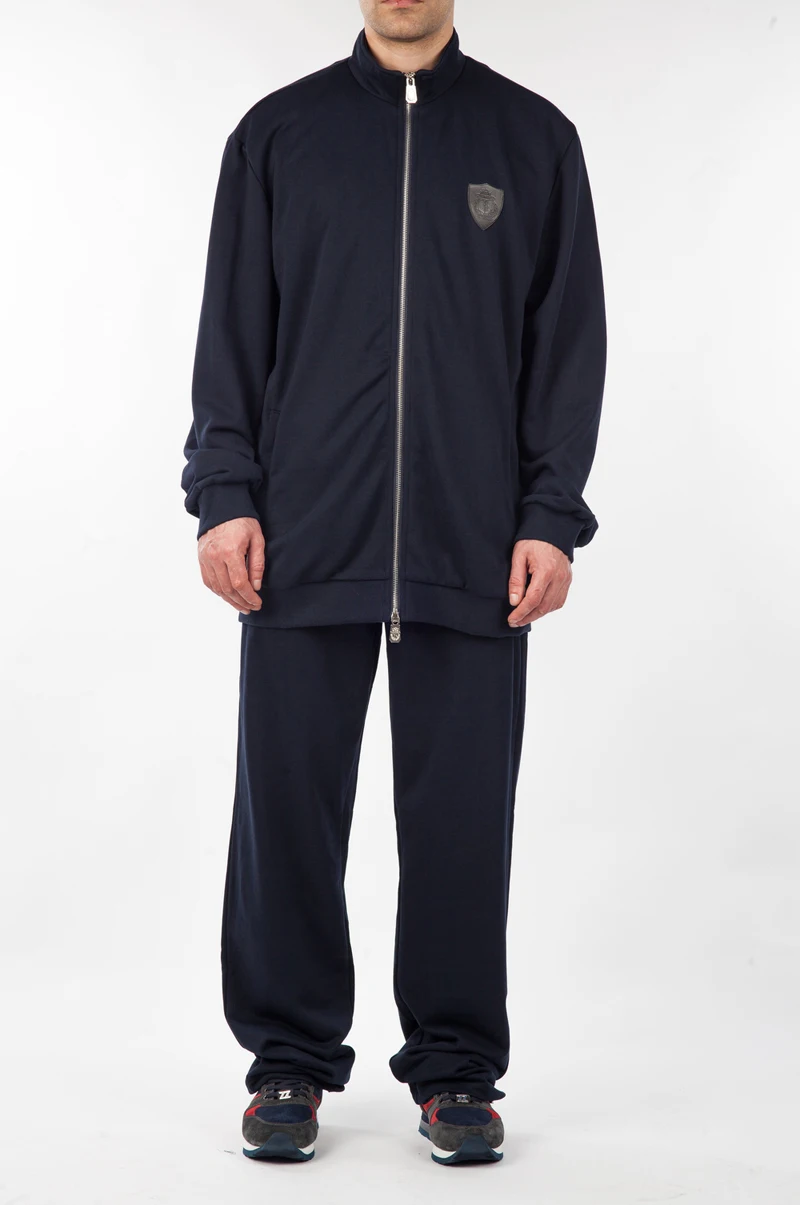 

BILLIONAIRE Sportswear set men big size 60 62 64 European size 5XL-7XLcotton comfort Solid color outdoor Hooded free shipping