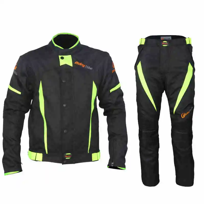 

Riding Summer Jackets Sets Mesh Breathable Inner Jacket Pants Racing Protective Gears Motocross Off-Road Racing Jacket Clothes