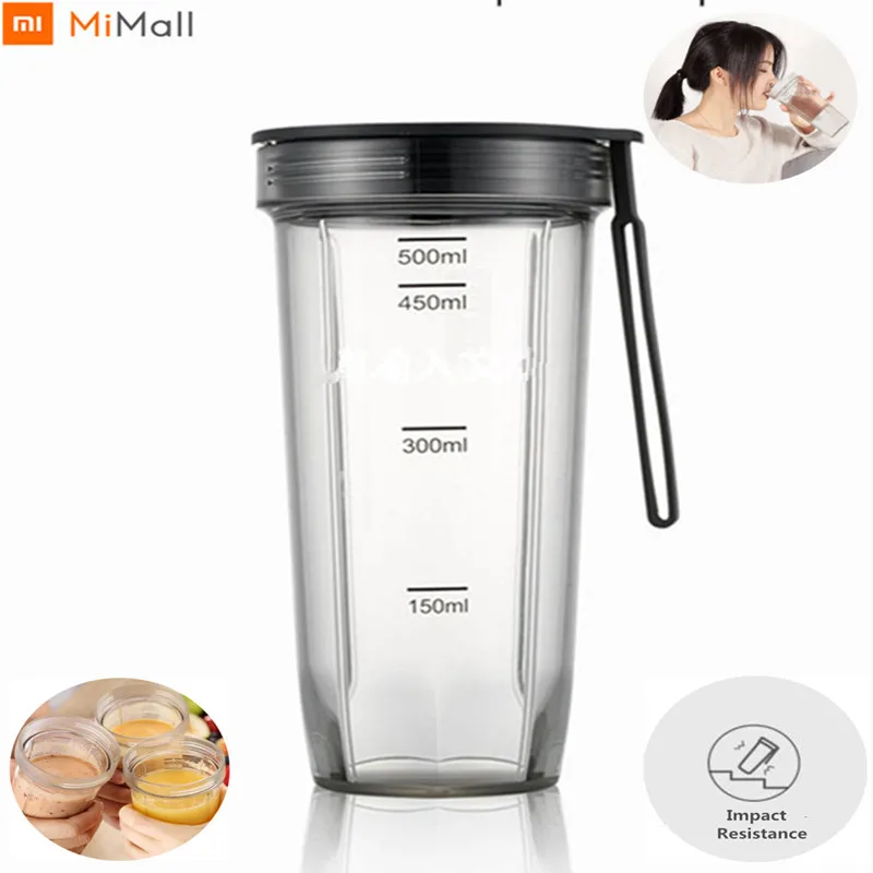 

Xiaomi Youpin Pinlo Portable Drinking Cup Thicken Tritan Bottle 500ML Heat-Resistant Cooking Cup With Strap for Exercise Running