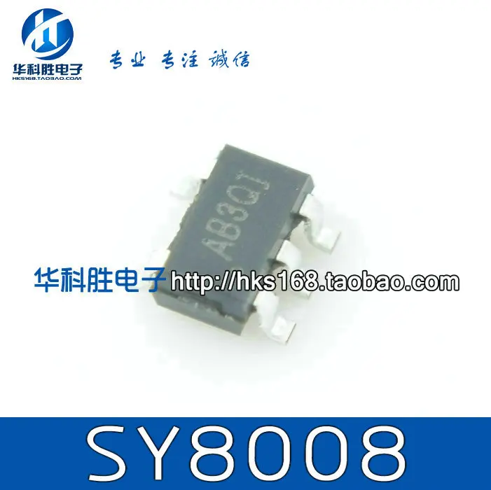 

Free shipping SY8008B PWM AB at the beginning of printing: Synchronous Buck DC-DC SOT23-5 pin