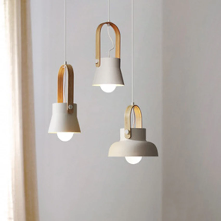 

Vintage Loft 6 Colors Decolate Led Iron Hanging Lamp Dining Room Bedroom Pendant Light Fixtures Lighting Suspension Luminaria