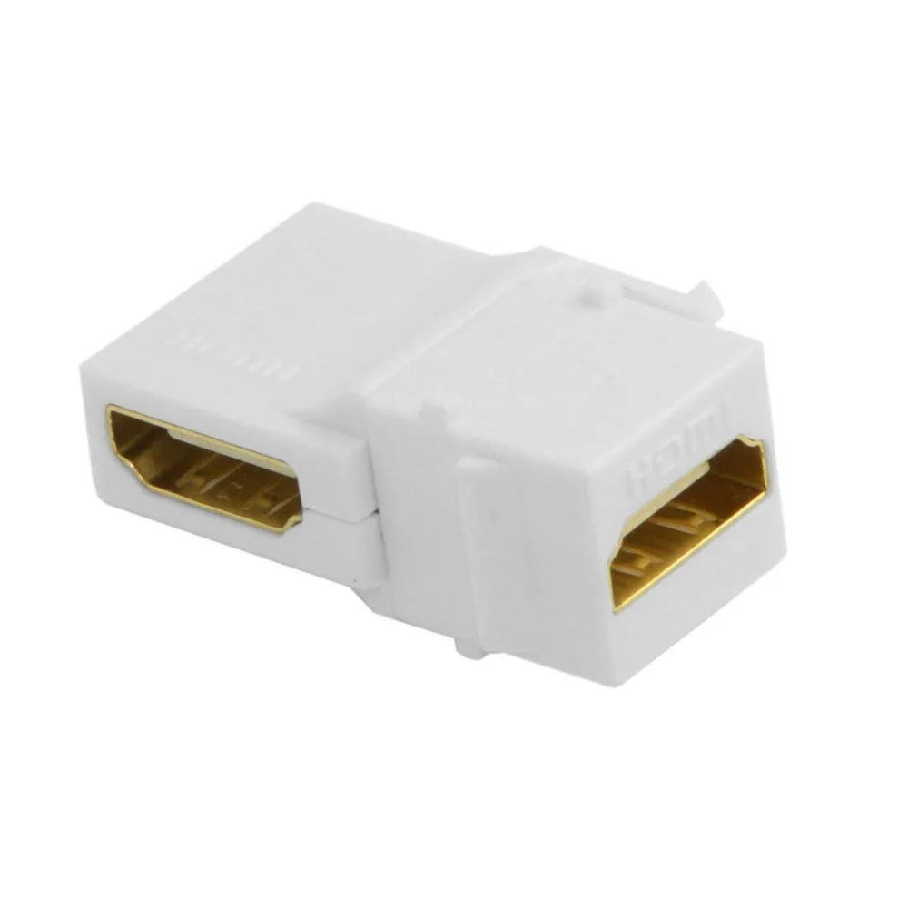 HDMI Keystone Jack вставки 90 градусов прямоугольный адаптер Мама мама