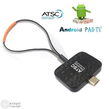 Portable Digital ATSC TV Receiver Watch ATSC Live TV On Android Phone / Pad Micro USB TV Tuner For USA / Korea / Mexico / Canada