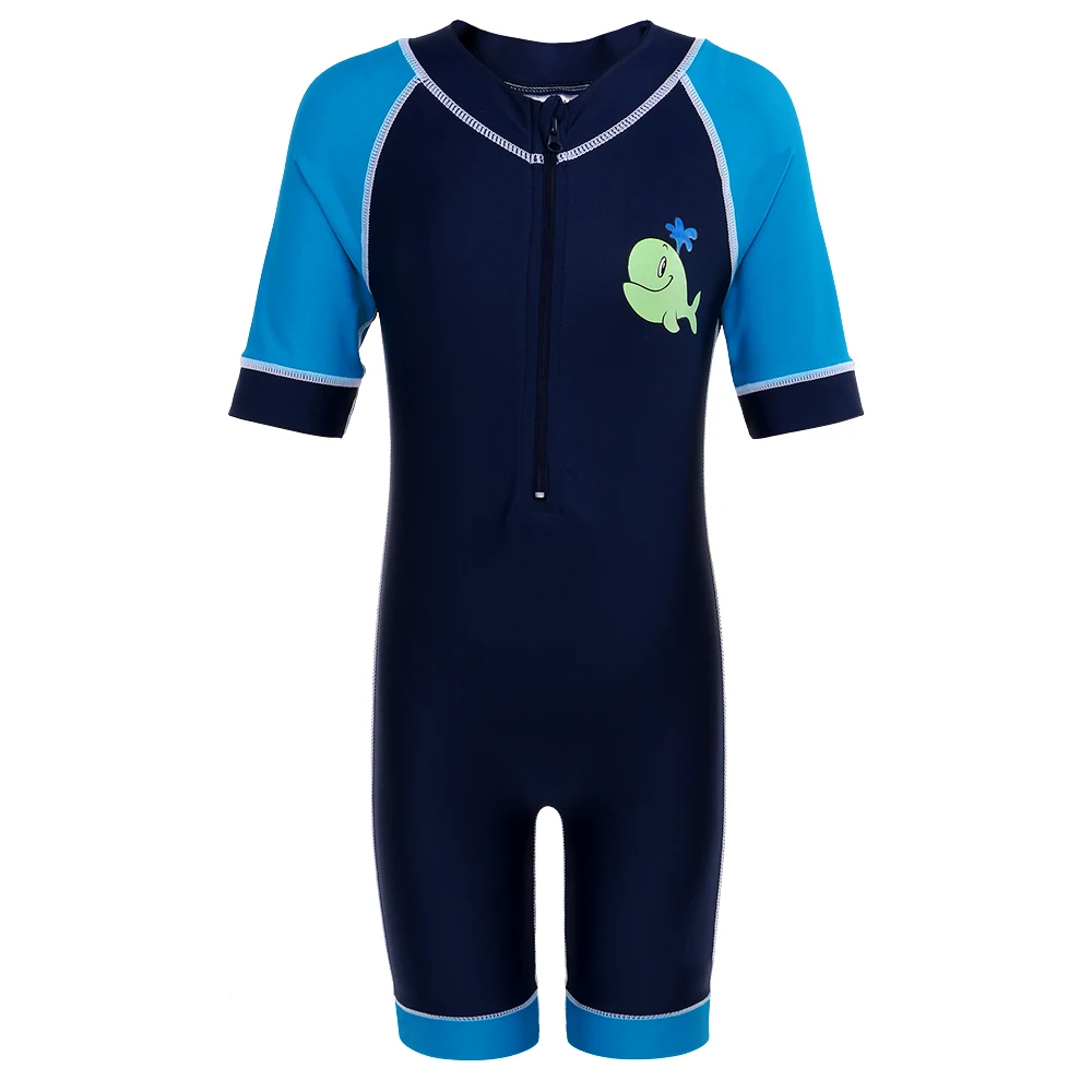 

2018 4-Way Stretch Fabric Rash Guards Short Sleeve Swimsuits UPF 50+ UV Protective Swimwear Sunblock Bathing Suit