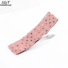 Заколка для девочек в горошек; тканевая заколка для волос; заколка для волос для женщин