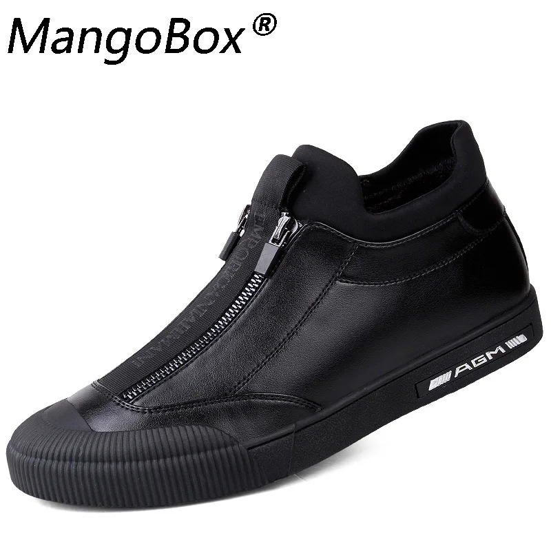 men's casual shoes with zipper