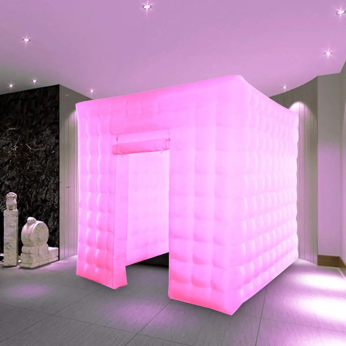 

3meter Inflatable Professional LED Air Photo Booth Tent Wedding Birthday Party 110V
