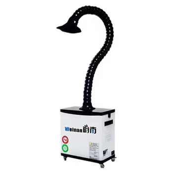 Buy Solder Fume Purifier Soldering Iron Laser Marking Soldering Station Smoke Exhaust Machine Mobile Welding Smoke Filter KN103