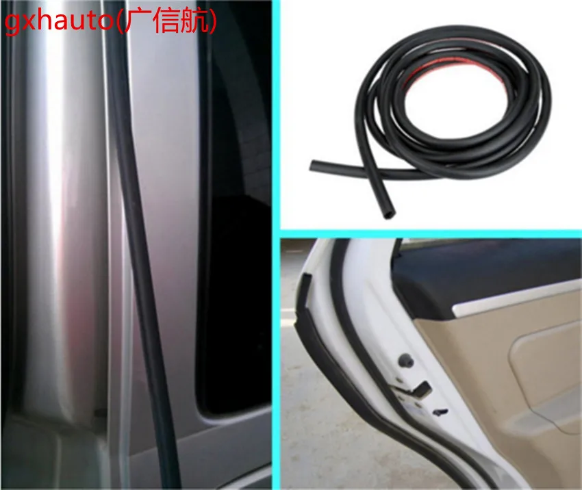 5Meter Big D Rubber Seals Car Door Seal Noise Sound Insulation Noise