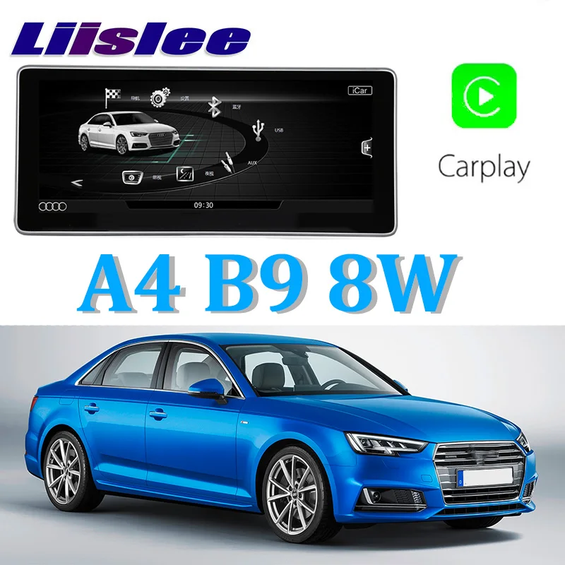 Liislee автомобильный мультимедийный плеер NAVI 10,25 дюймов для Audi A4 B9 8 Вт Riginal автомобильный MMI стиль Радио Стерео gps навигация