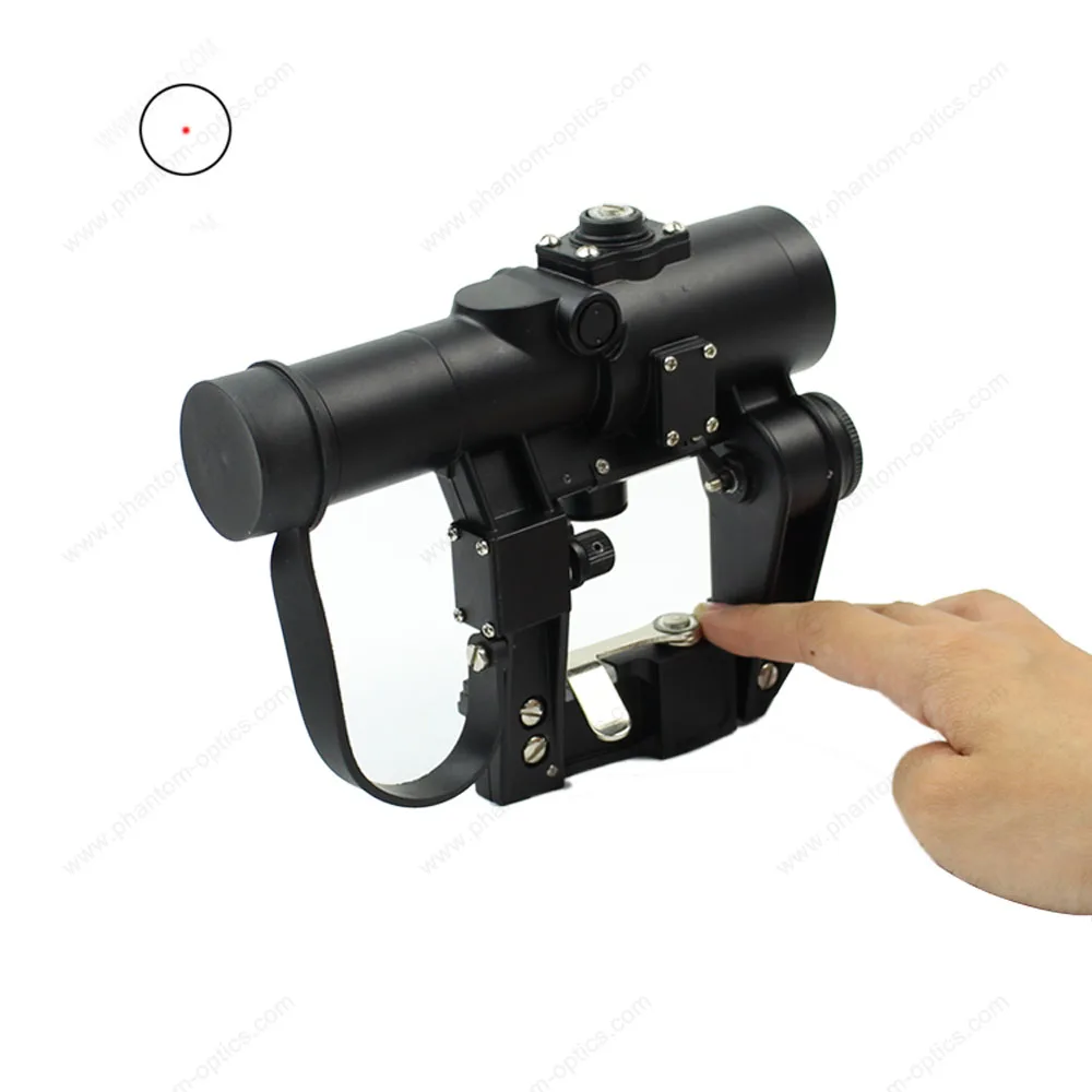 Phontom SVD1x24 Коллиматорный снайперский прицел для винтовки СВД высокоточной